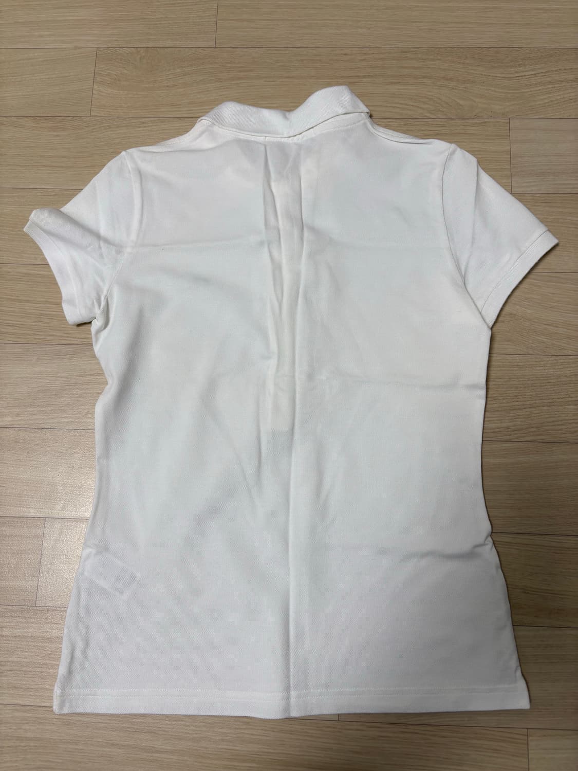 라코스테 폴로 반팔티 반팔 셔츠 화이트 상품이미지3