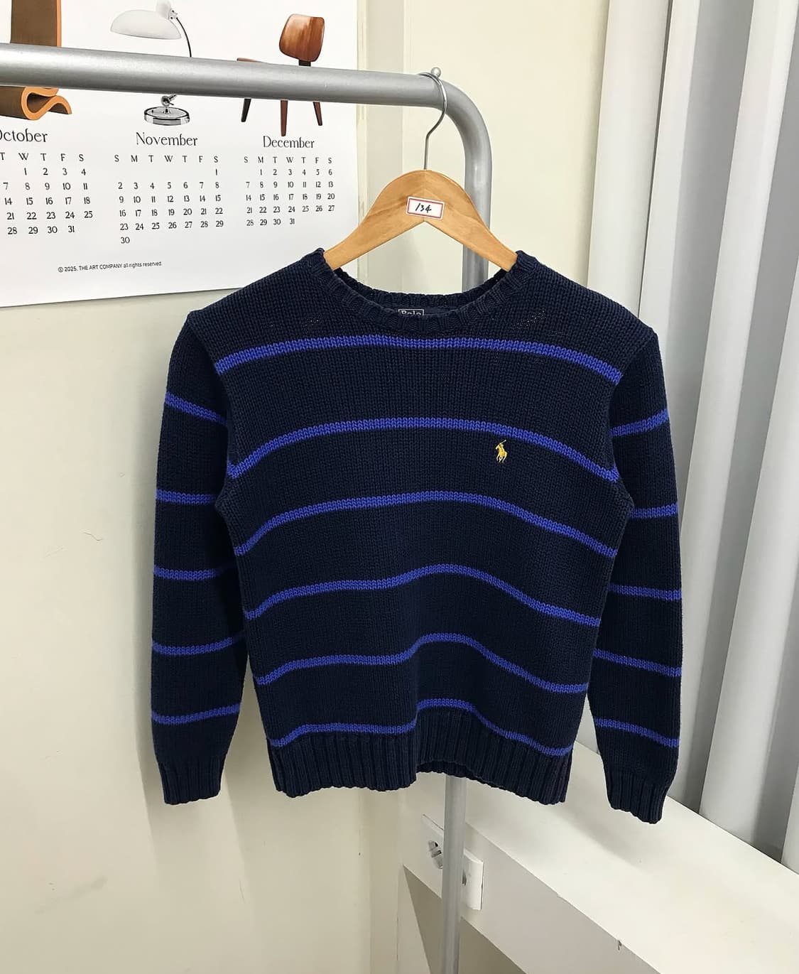 폴로 단가라 니트 상품이미지1