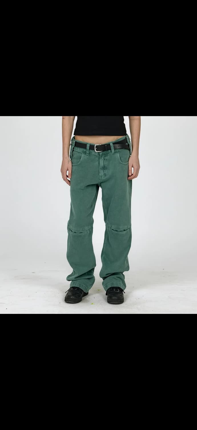 플라스틱프로덕트 MPa BAG PANTS 에메랄드 라지 팝니다. 상품이미지1