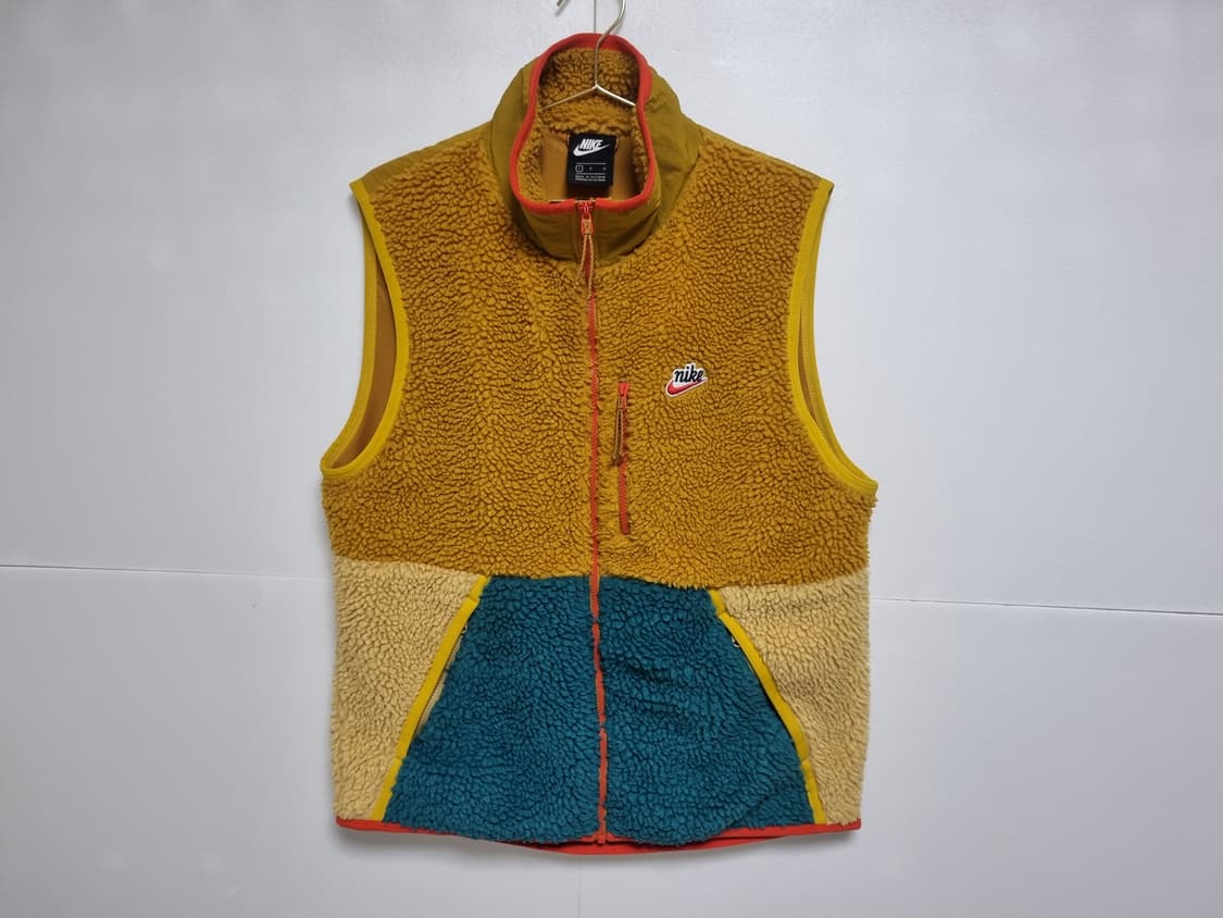 남성L 나이키 쉐르파 셰르파 양털 후리스 뽀글이 조끼 상품이미지4