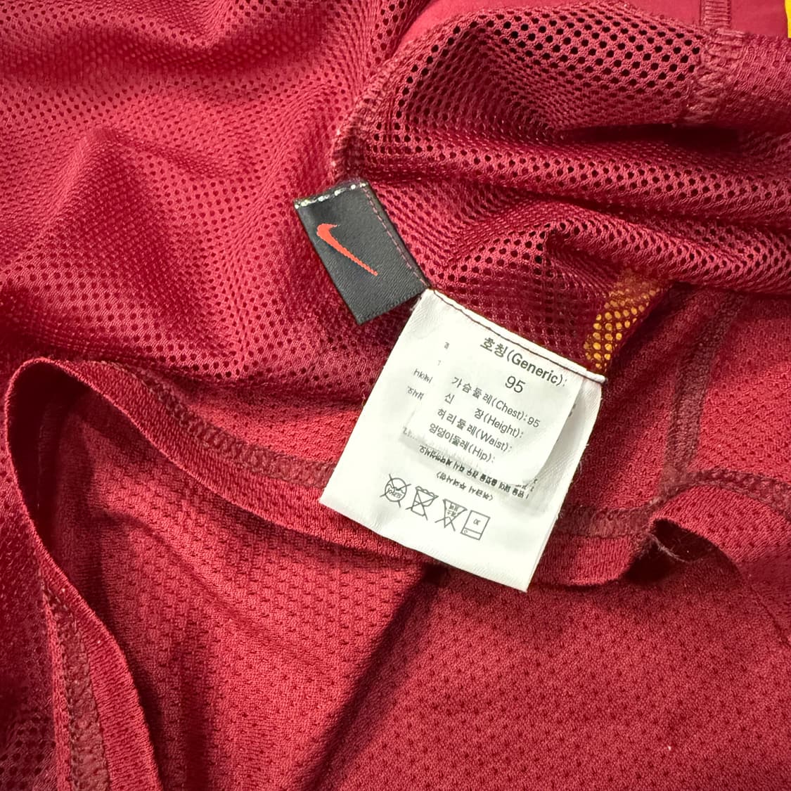 S 나이키 포르투갈 축구 국가 대표팀 레트로 유니폼 반팔 티셔츠 상품이미지4