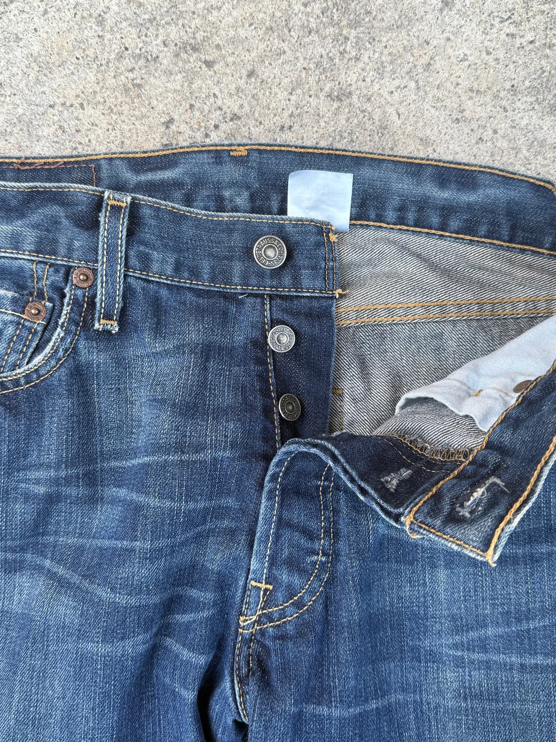 00s 리바이스 501 오리지날 핏 데님팬츠 상품이미지5