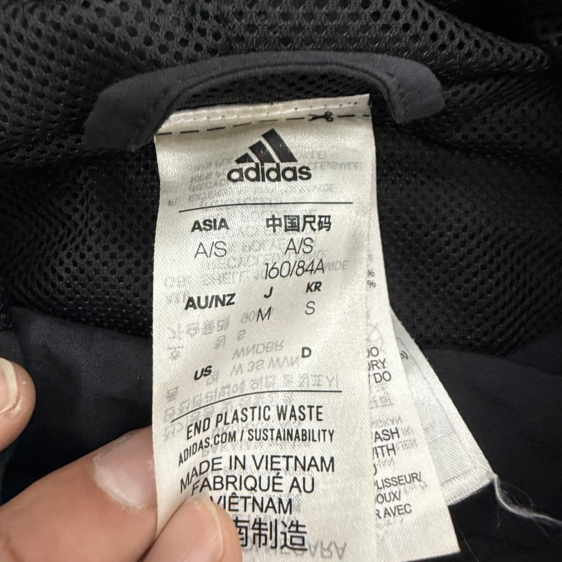 아디다스 크롭핏 윈드브레이커 후드집업 상품이미지6