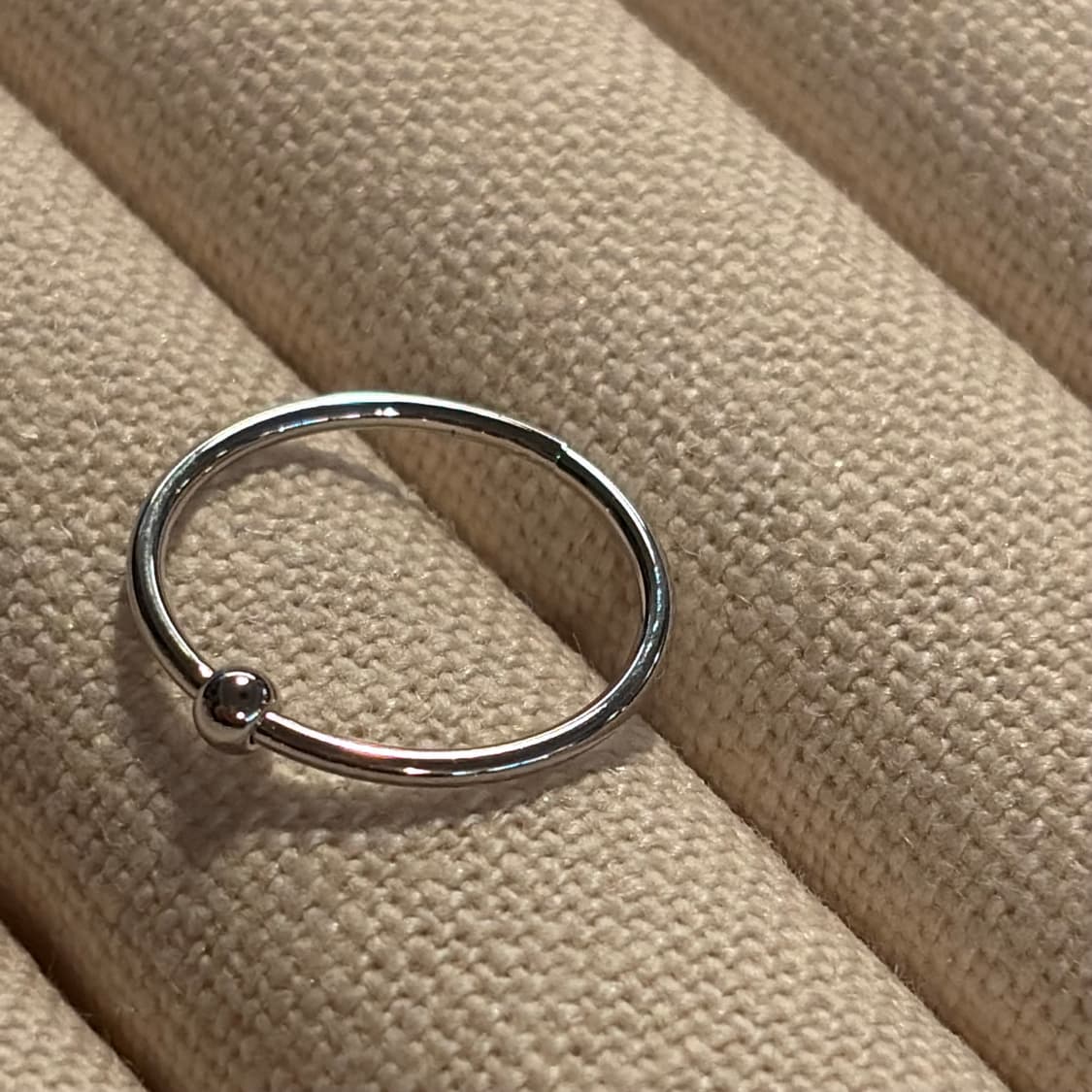 새상품 여성 신주 원구슬 반지 상품이미지6