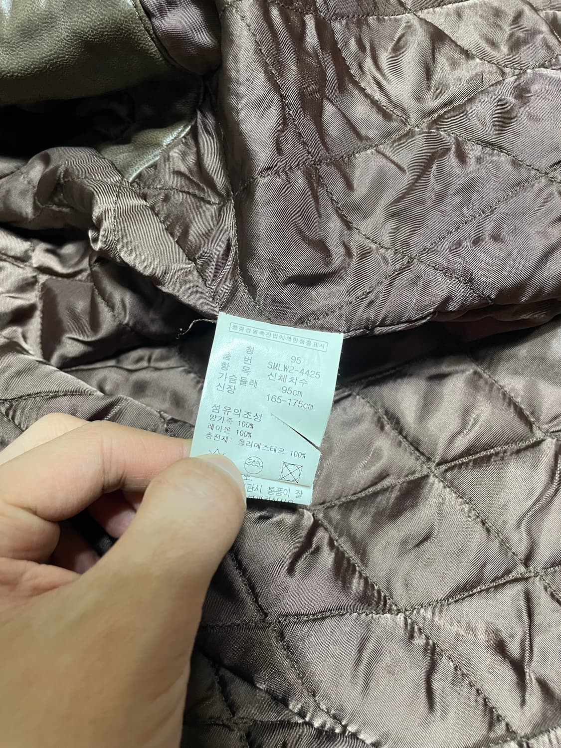 폴로 랄프로렌 양가죽 바이커 자켓 상품이미지4