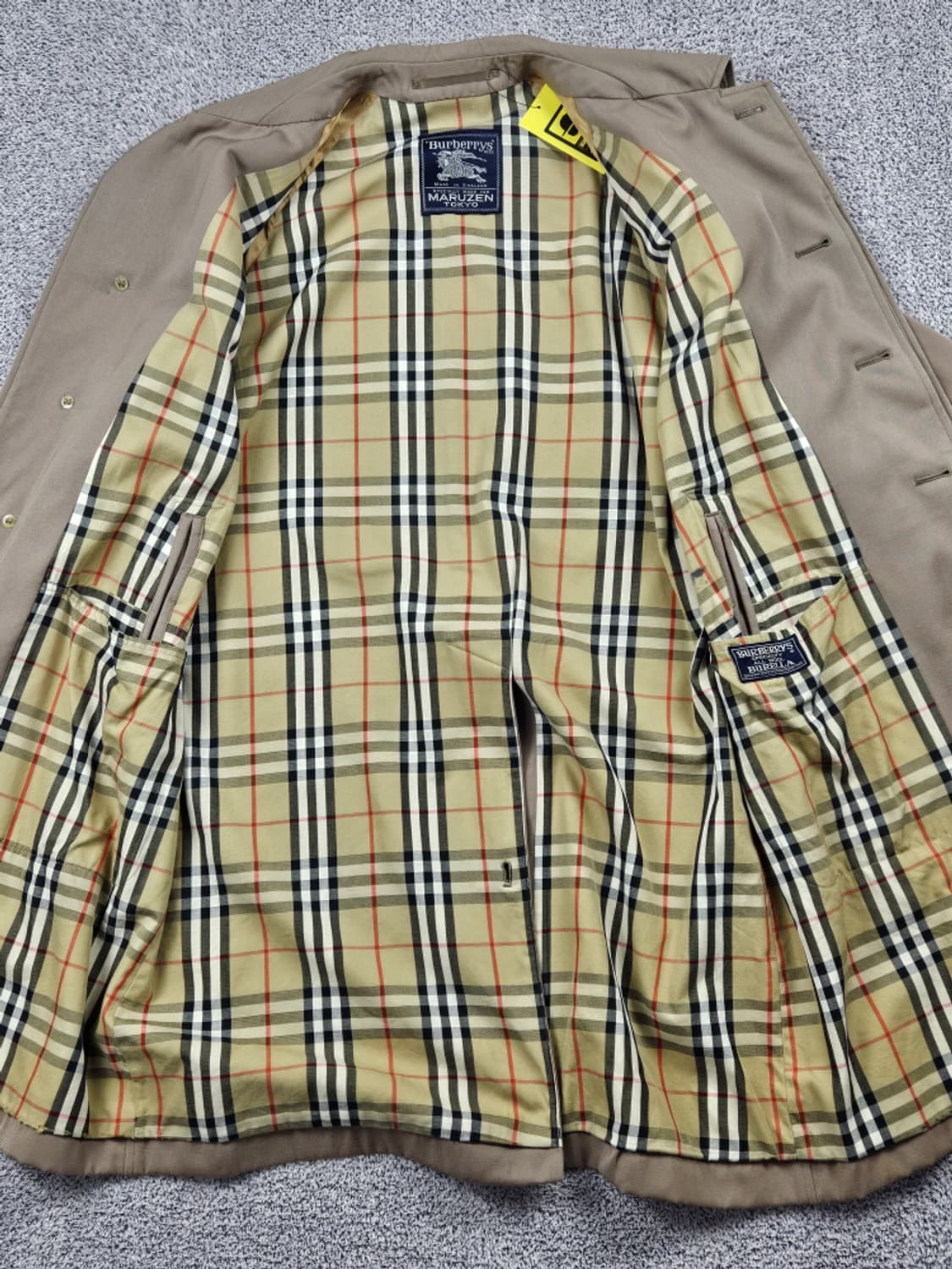 버버리 울 래글런 싱글 브레스트 발마칸코트 (상세설명참조) / 10316 상품이미지5