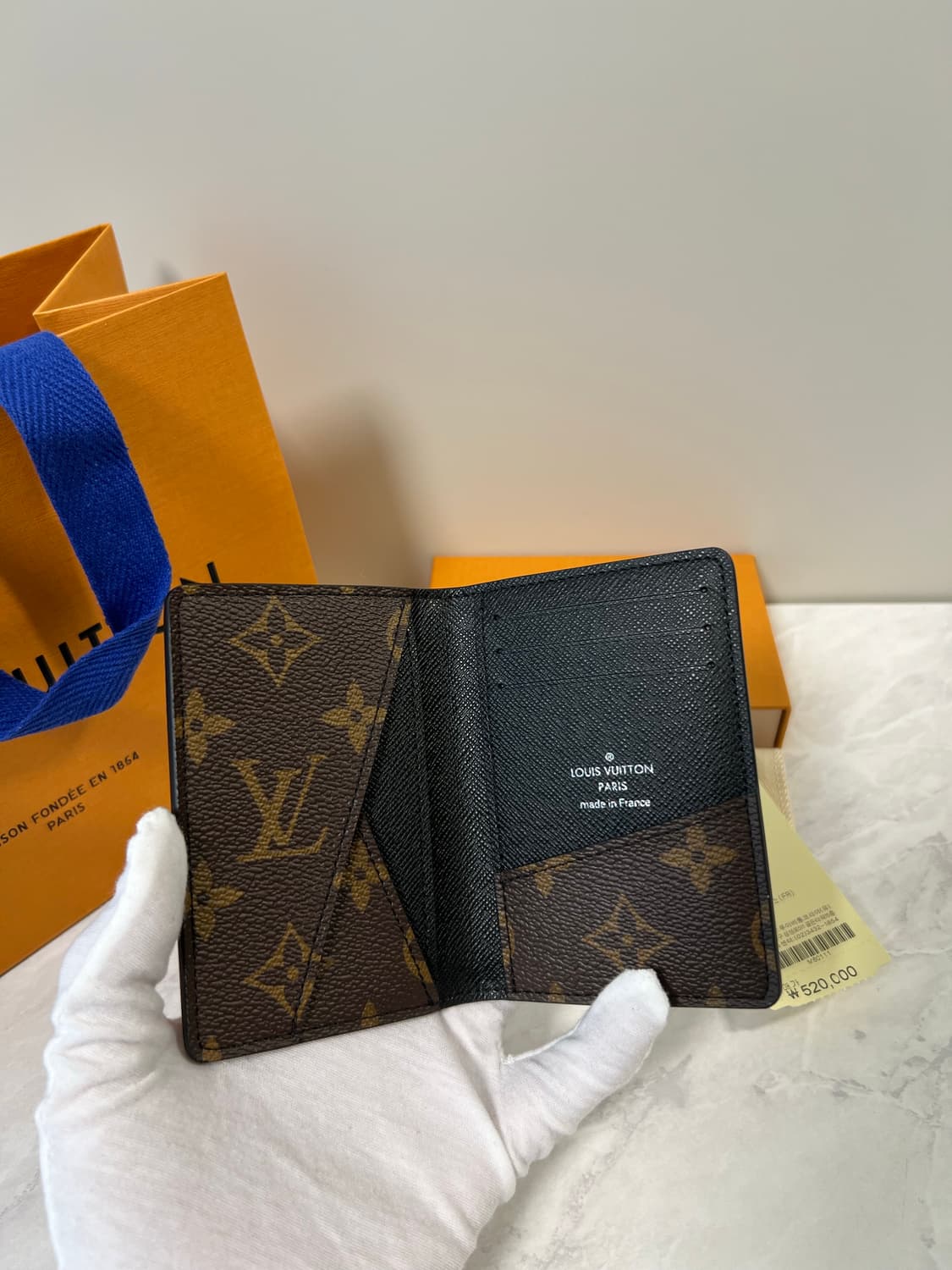 루이비통 포켓 오거나이저 모노그램 마카사 상품이미지3