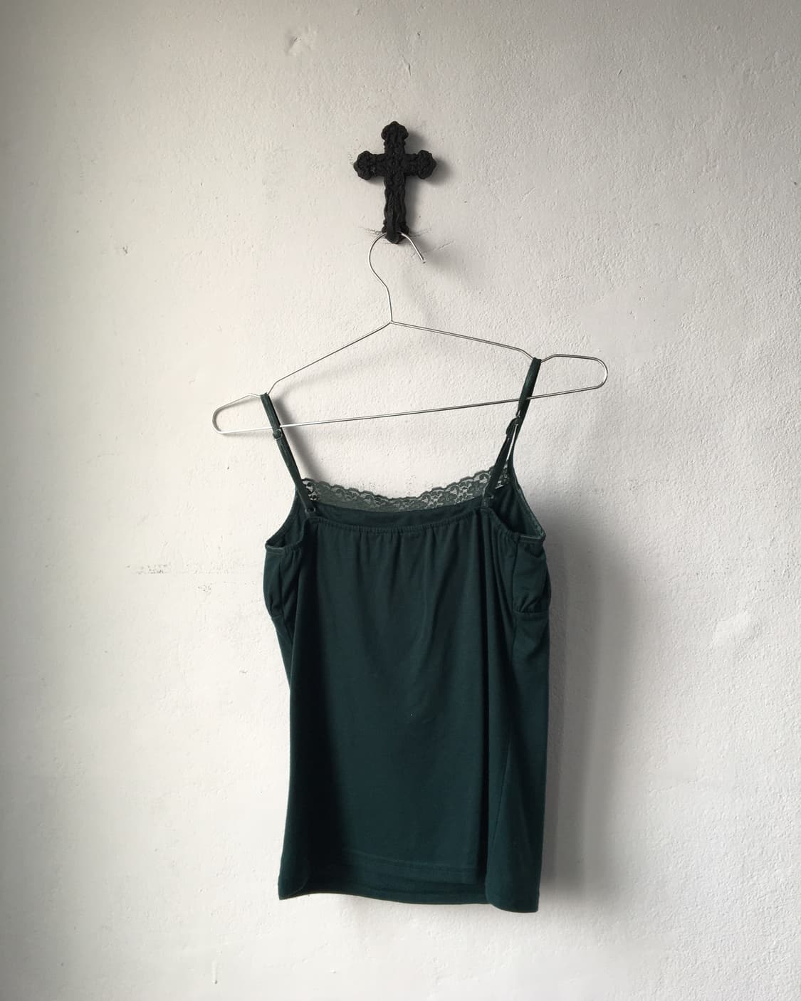 Lace trimming sleeveless 상품이미지3