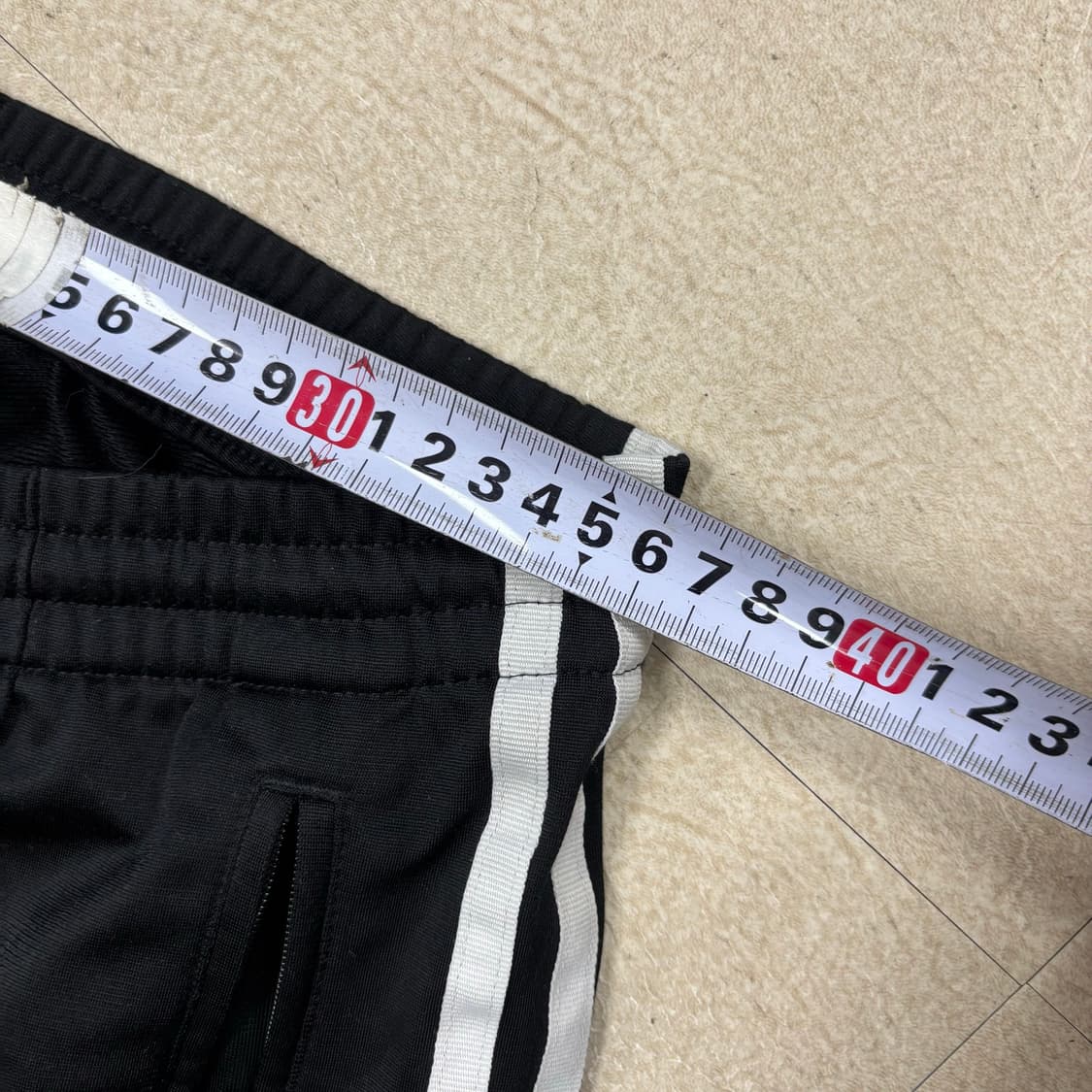 아디다스 스키니 블랙 트랙 팬츠 상품이미지5