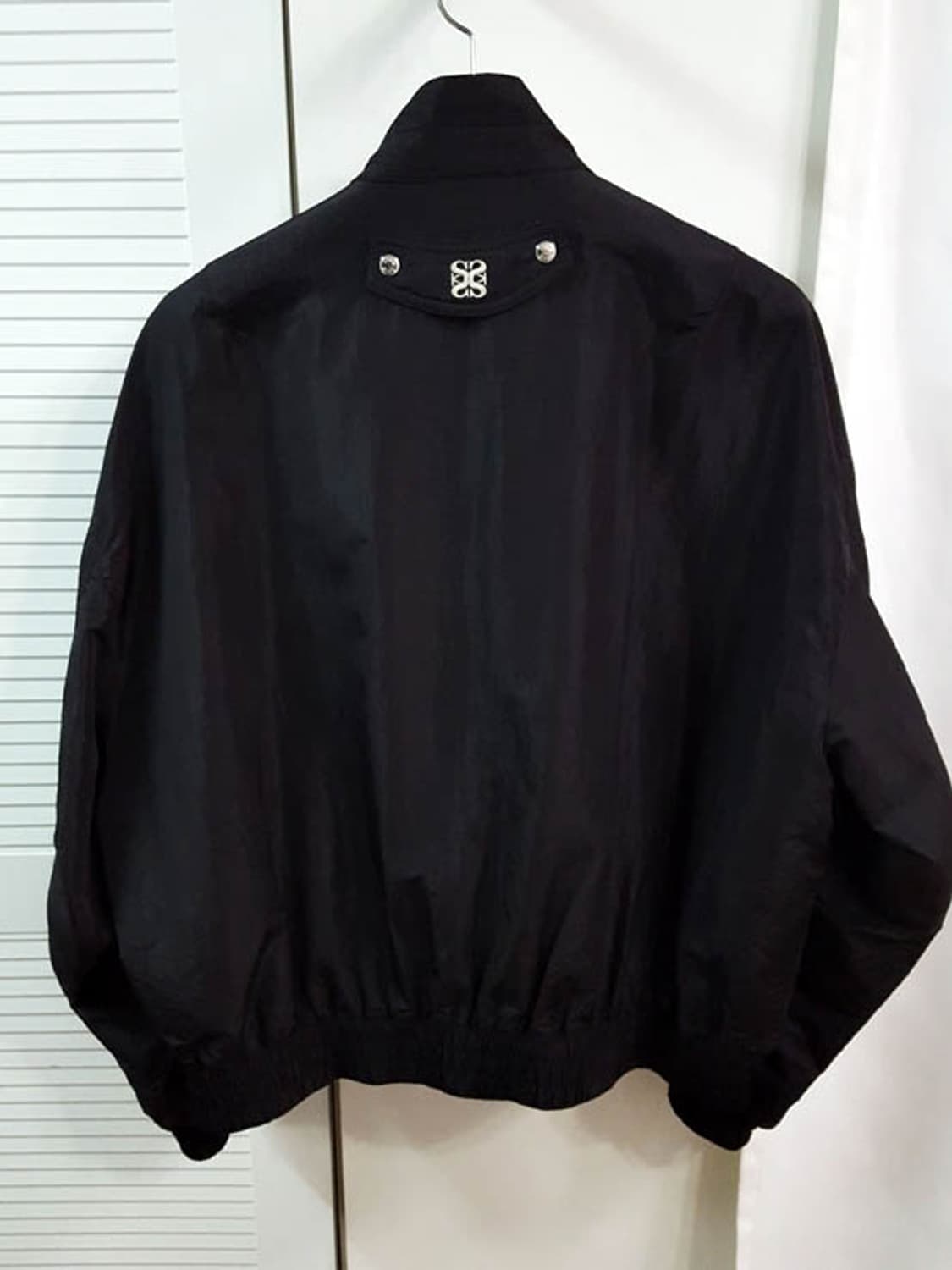 세터 샌티 나일론 오버사이즈 블루종 MA-1 자켓 블랙 XL 상품이미지3