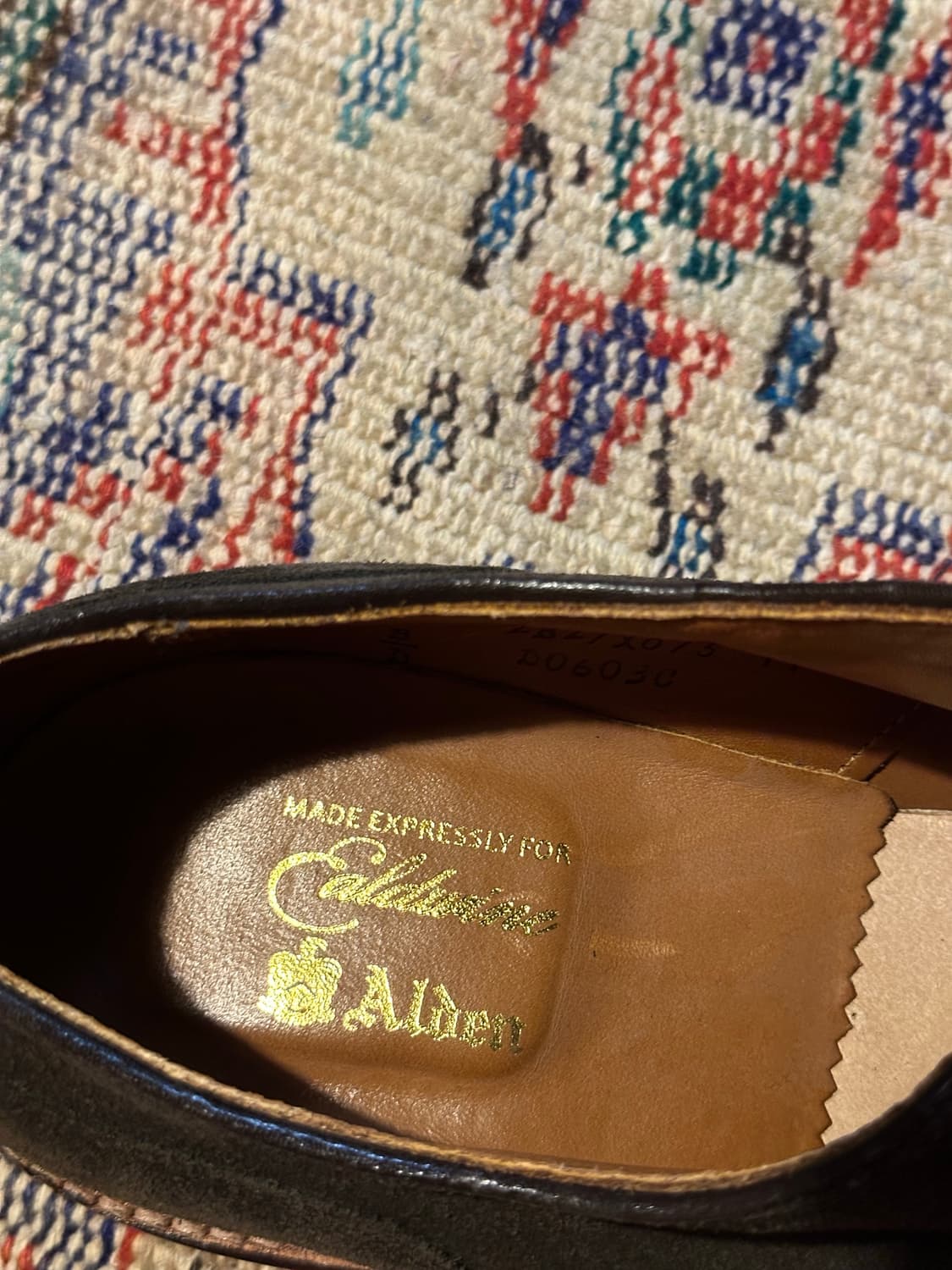 알든 D0603C 다크그린스웨이드 레인지목 코만도솔 상품이미지5