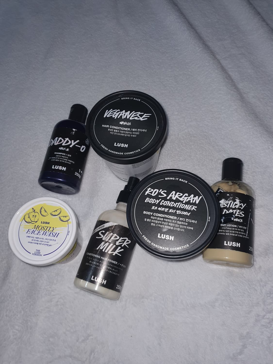 LUSH 러쉬바디용품 6종일괄 상품이미지1