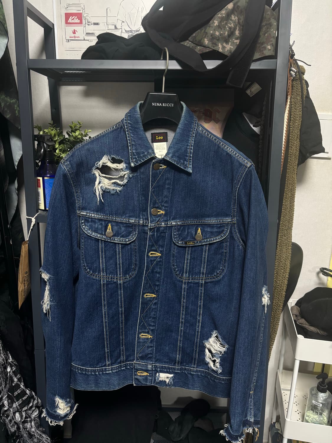 Lee  데미지 트러커 라지 상품이미지1