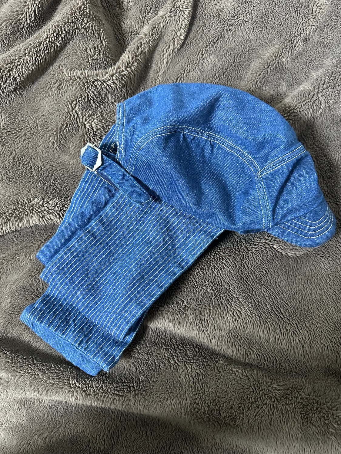 [os] 캐피탈 23ss 데님 게일캡 상품이미지3