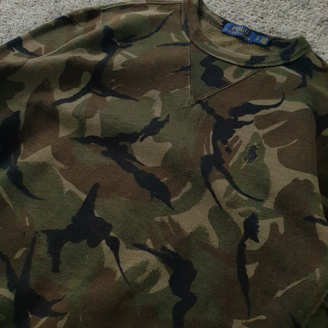 [무료배송] POLO RALPH LAUREN 카모플라주 맨투맨 상품이미지2