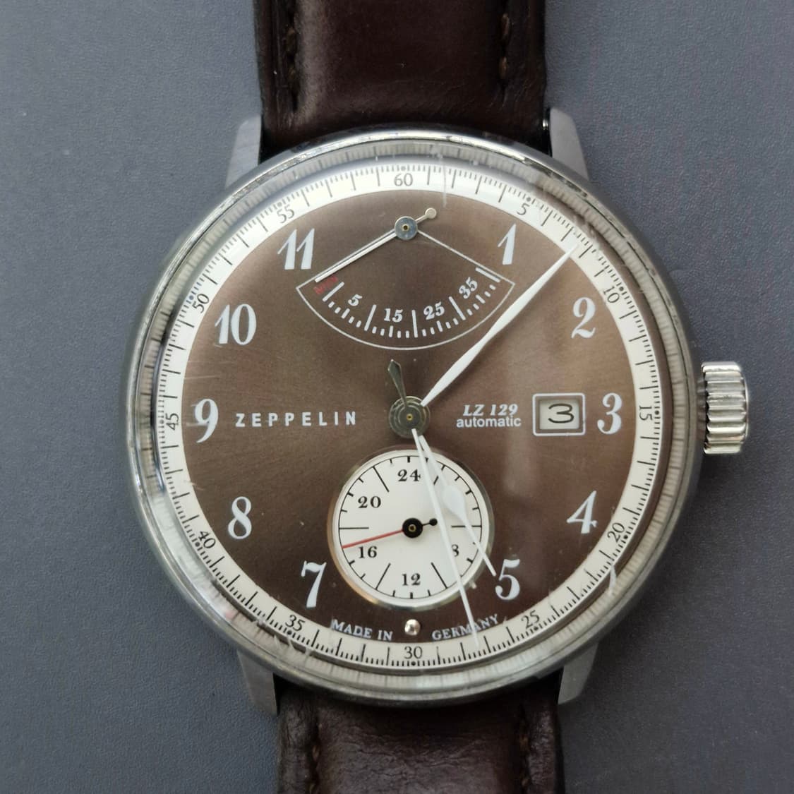 제플린 힌덴부르크  오토매틱시계  상품이미지1