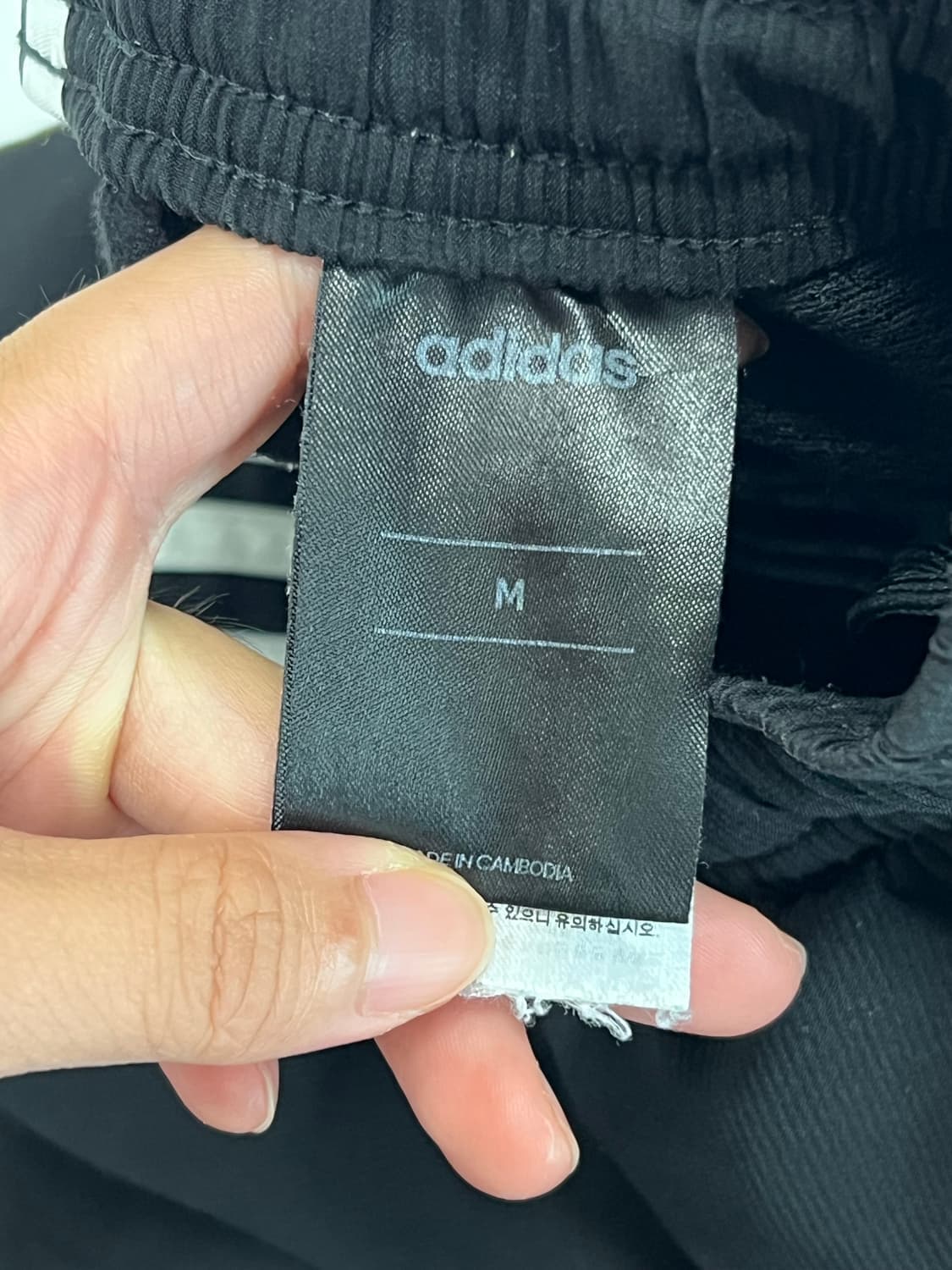 (M) 아디다스 삼선 우븐 숏츠 상품이미지3