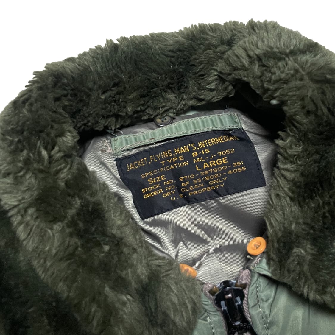 US PROPERTY TYPE-15 미군복각 점퍼 상품이미지8