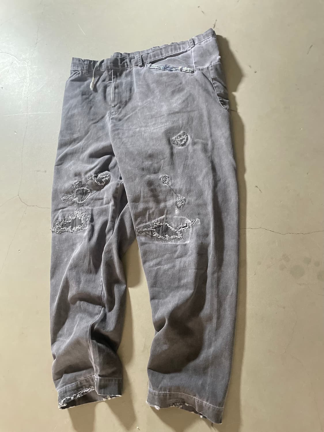 KZ Atelier Distressed Patchwork Dyed PTl 상품이미지2