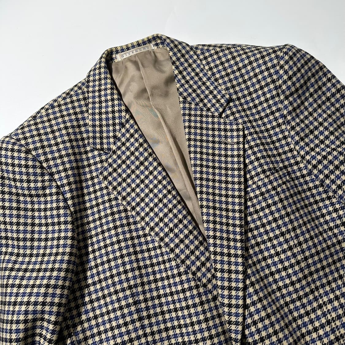 지방시 체크 싱글 2B 블레이저 자켓 상품이미지3