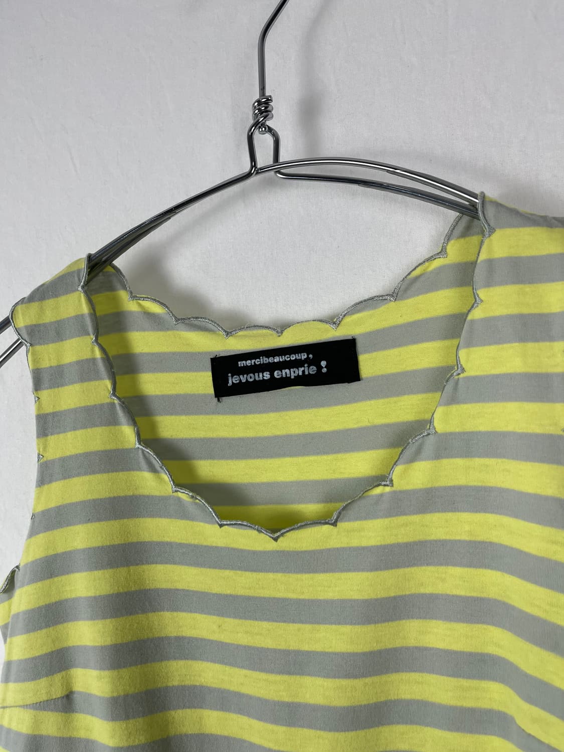 Mercibeaucoup 스트라이프 슬리브리스  상품이미지5