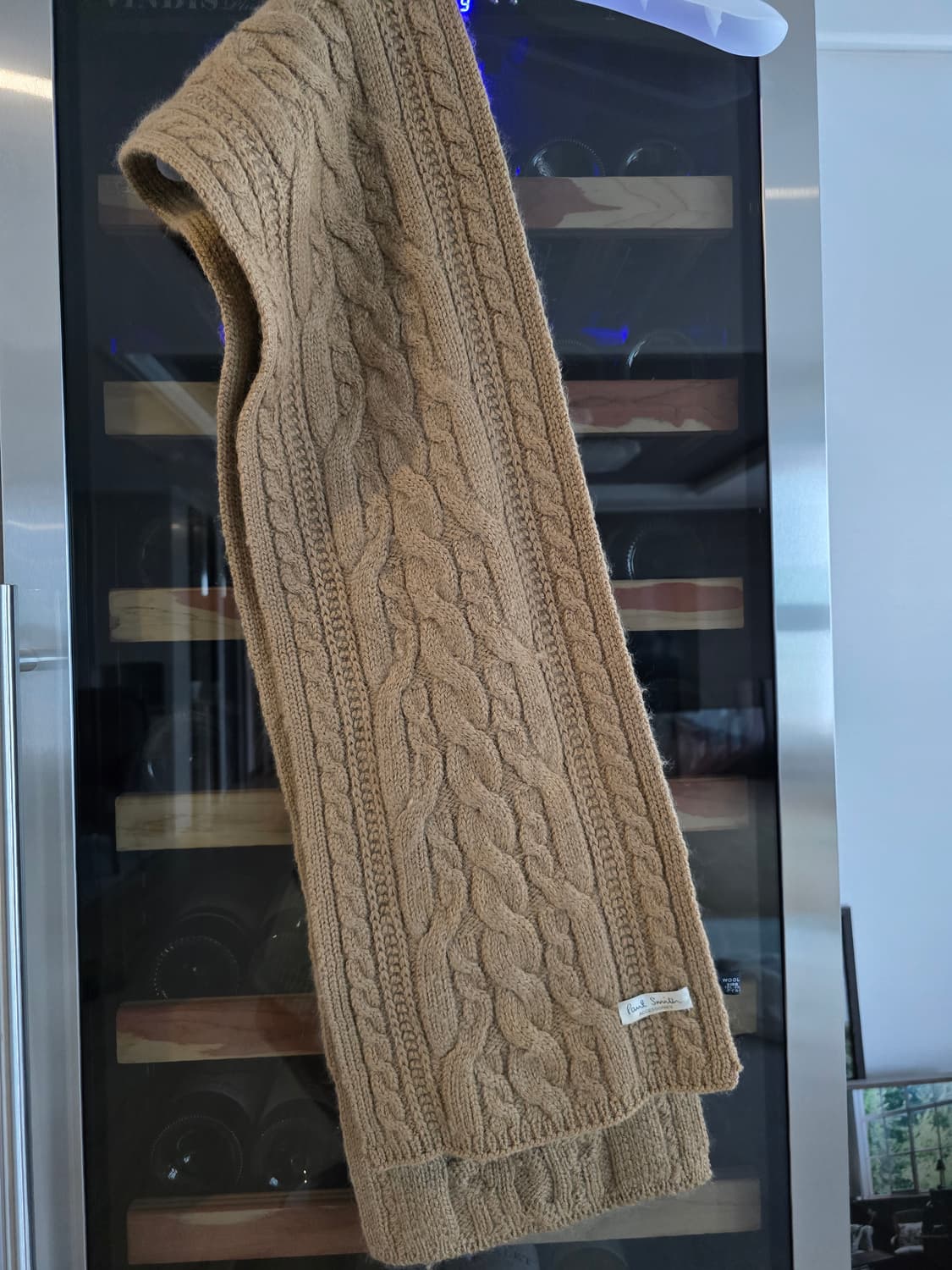 폴스미스 울100% 니트 머플러입니다. 상품이미지1