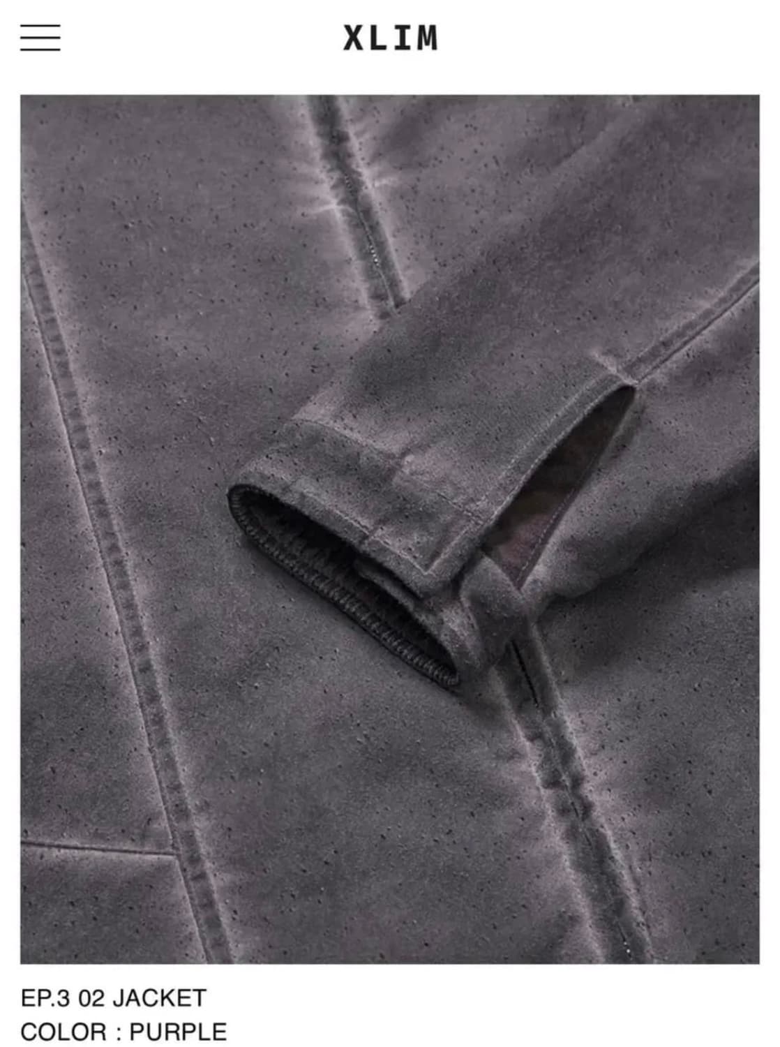 Xlim ep.3 02 퍼플 자켓 상품이미지6