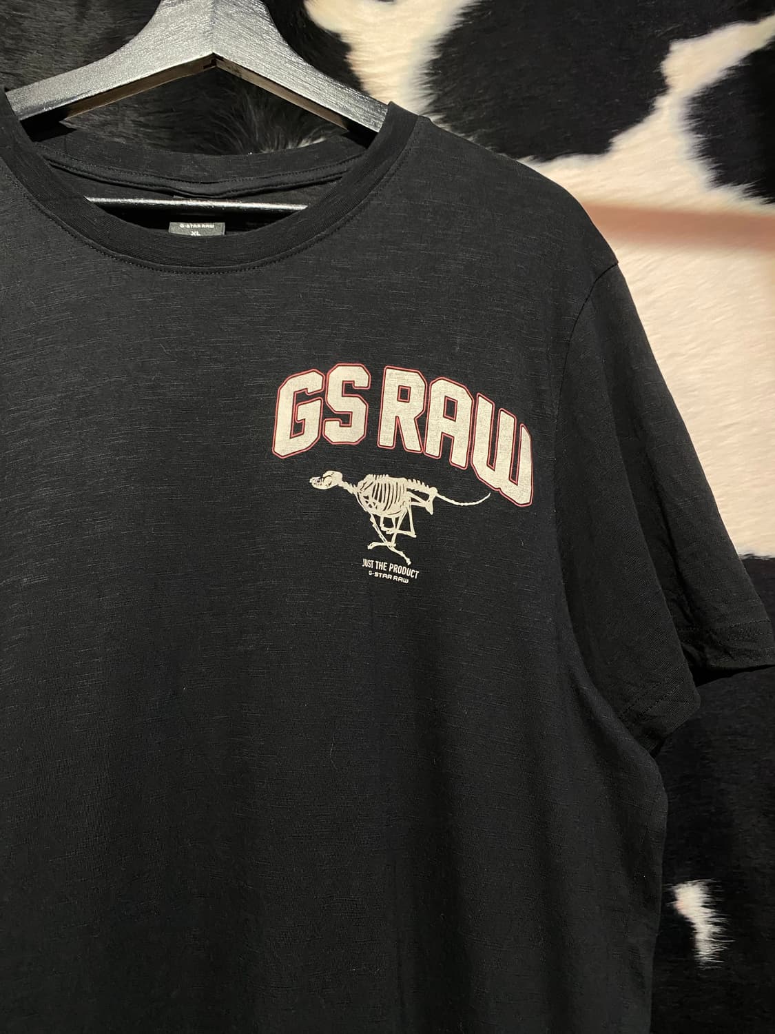 G-star Raw 로고 프린팅 패치 디테일 반팔 티셔츠 상품이미지3