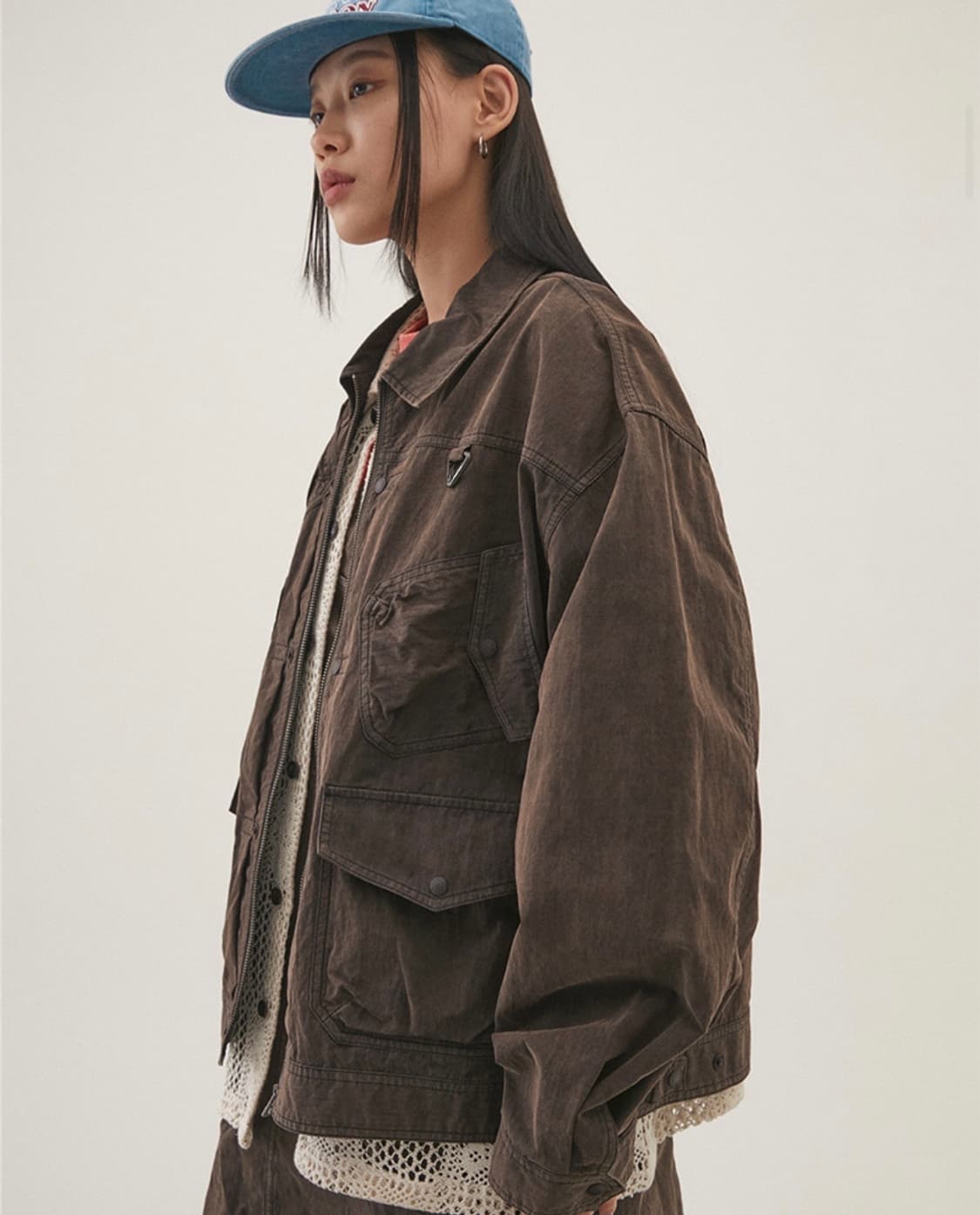 펜필드 C-1  AIRFORCE 트러커 자켓 다크 브라운 상품이미지3