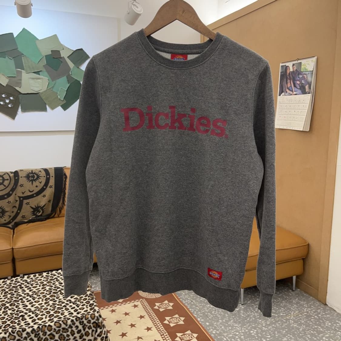 디키즈 올드스쿨 레트로 스펠로고 약기모 맨투맨 S/M C09291 상품이미지3