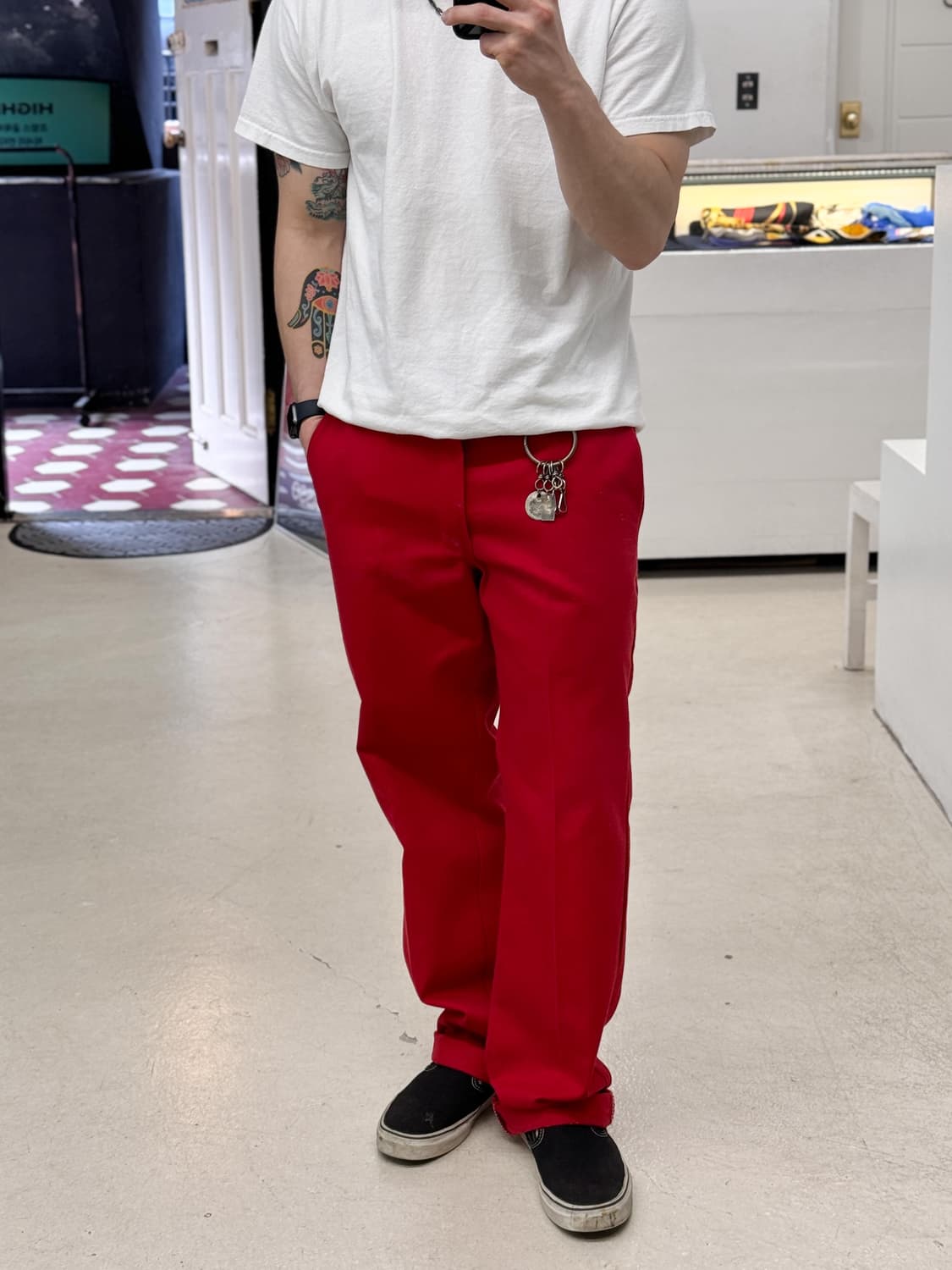 Dickies 874 red work pants 상품이미지2