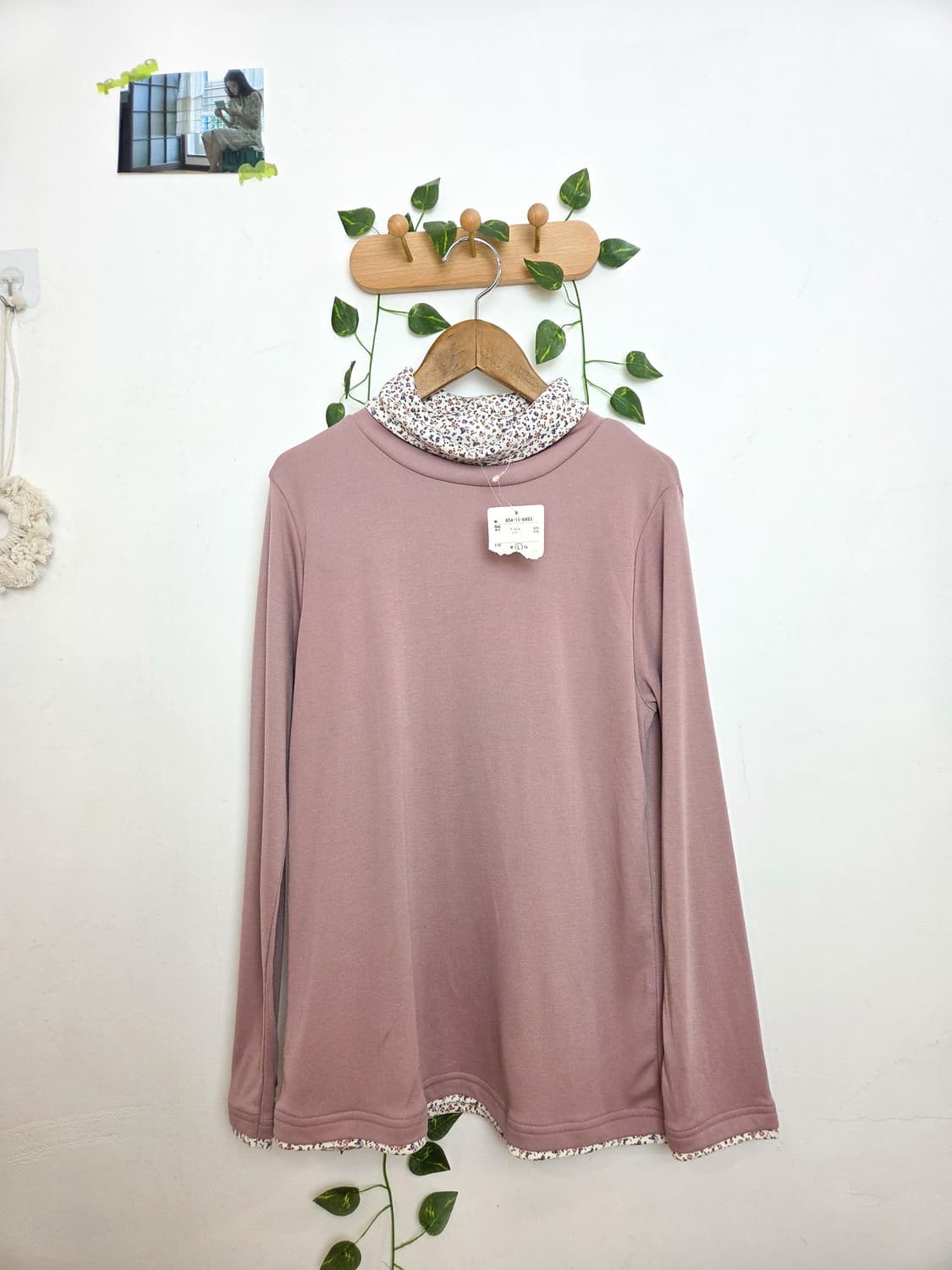 잔꽃 포인트 목폴라 슬리브 [미사용품] 상품이미지1