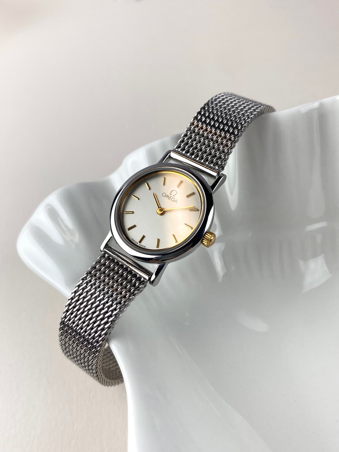 OMEGA Lady De Ville round watch 상품이미지6