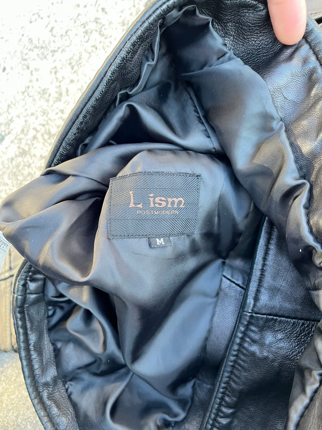 Vintage 스터드 바이커 양가죽 레더자켓 상품이미지8