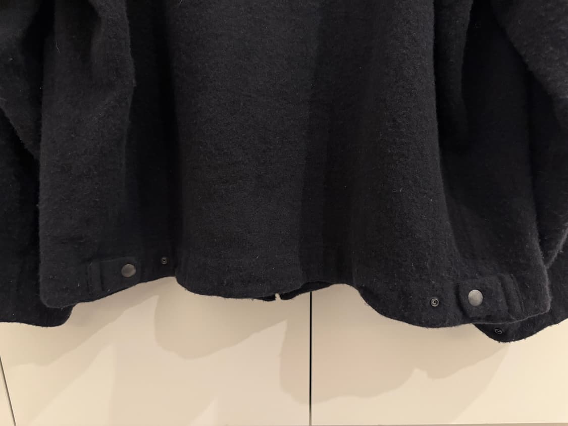 비이커 AW24 코모리 축융울 집업 숏자켓 2 상품이미지5