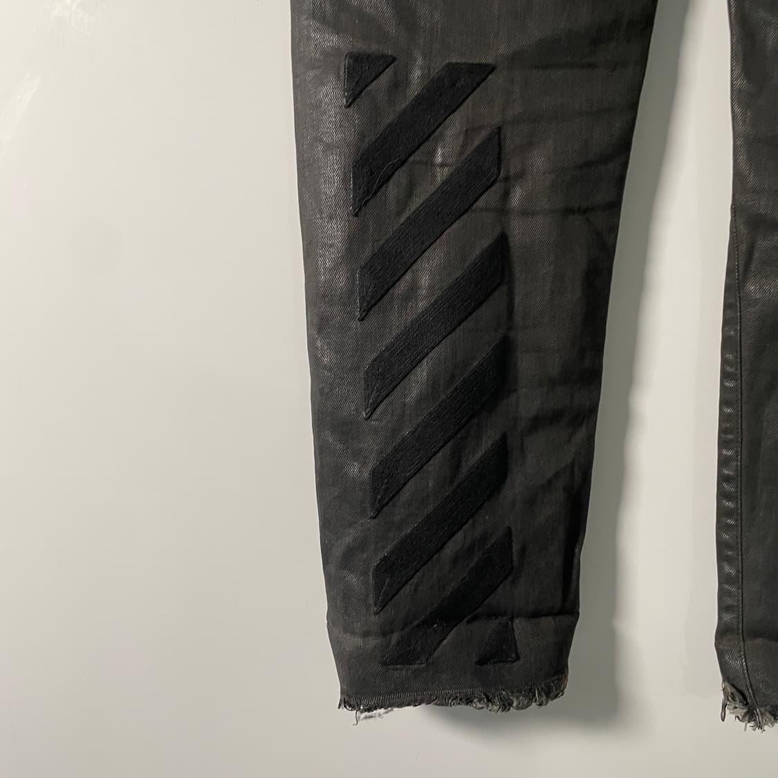 오프화이트 디스트 블랙 코팅진 (onp.72)   상품이미지7