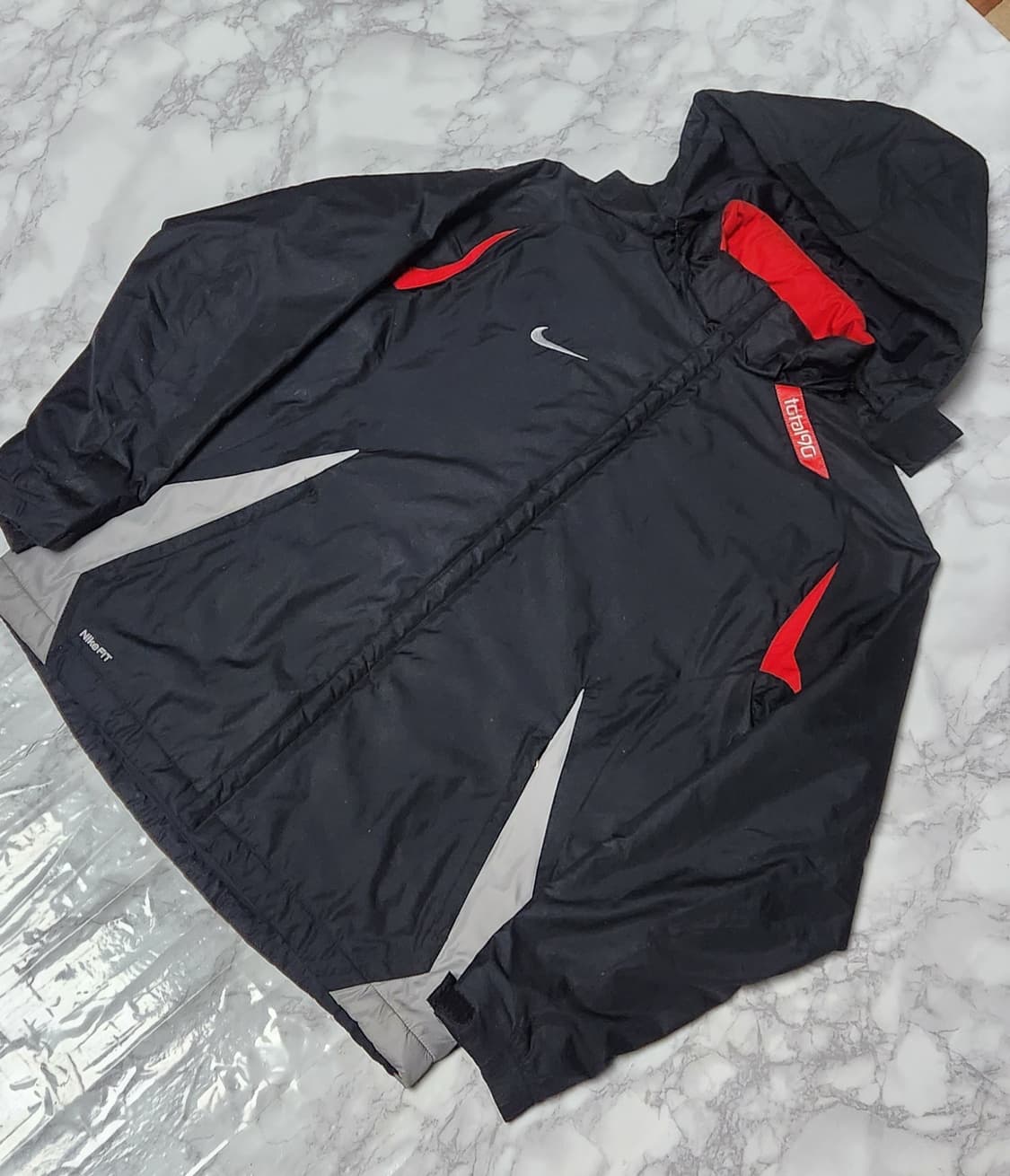 나이키 토탈90 블랙 바람막이 점퍼 자켓 상품이미지2
