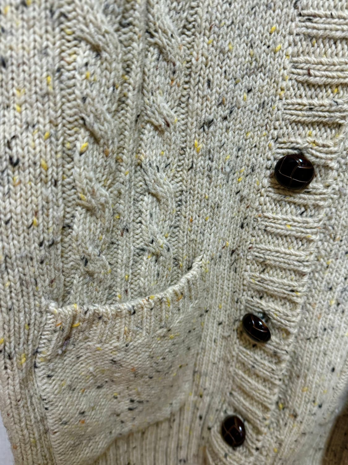 메론빵단추 카라넥가디건 상품이미지5