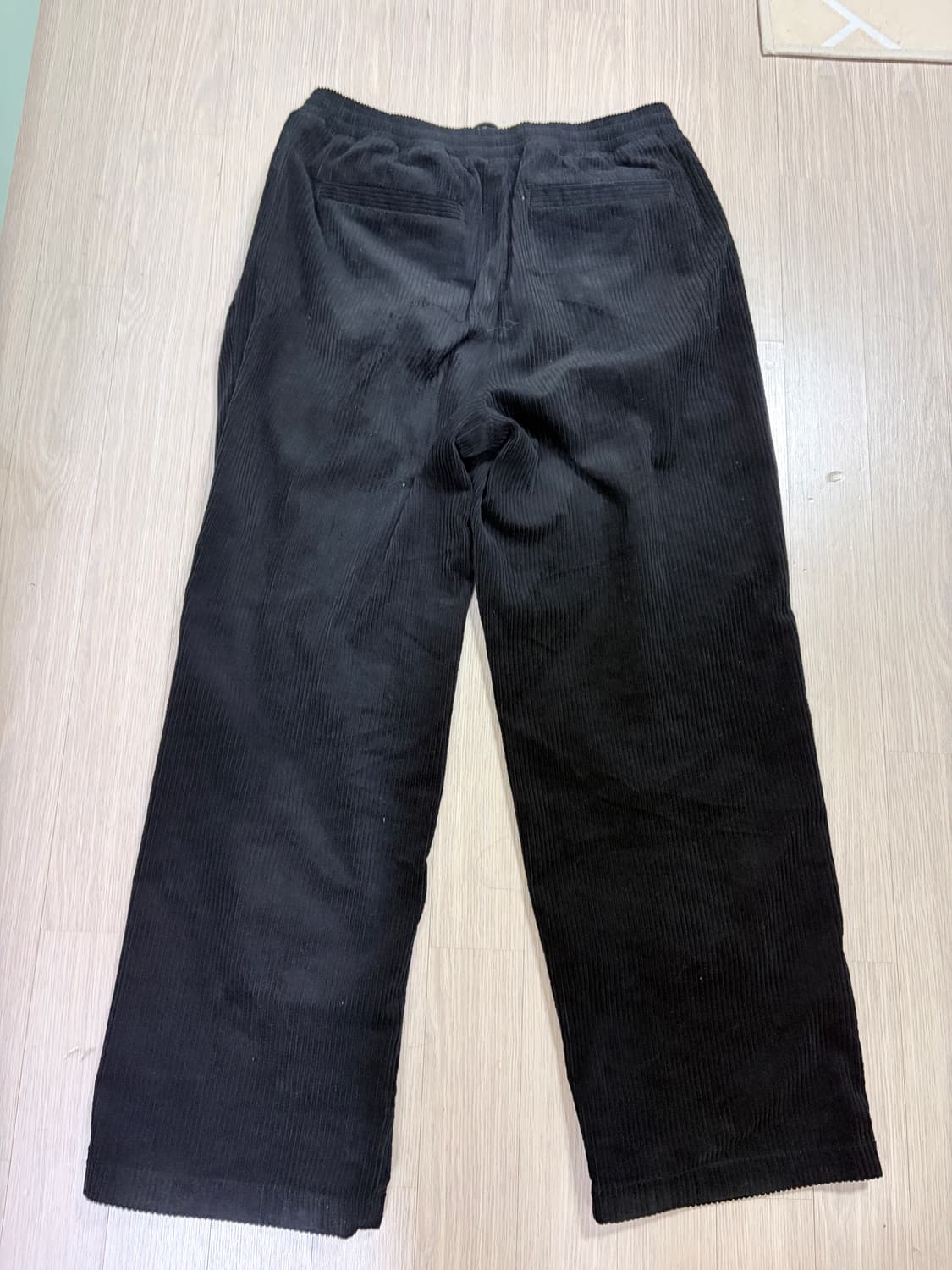 무탠다드 원턱 와이드 코듀로이 밴딩 팬츠 상품이미지6