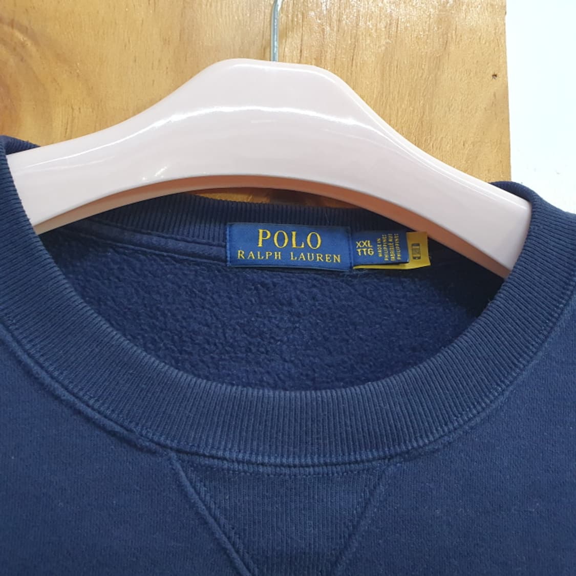 폴로 랄프로렌 곤색 오버핏 맨투맨(110) 상품이미지8