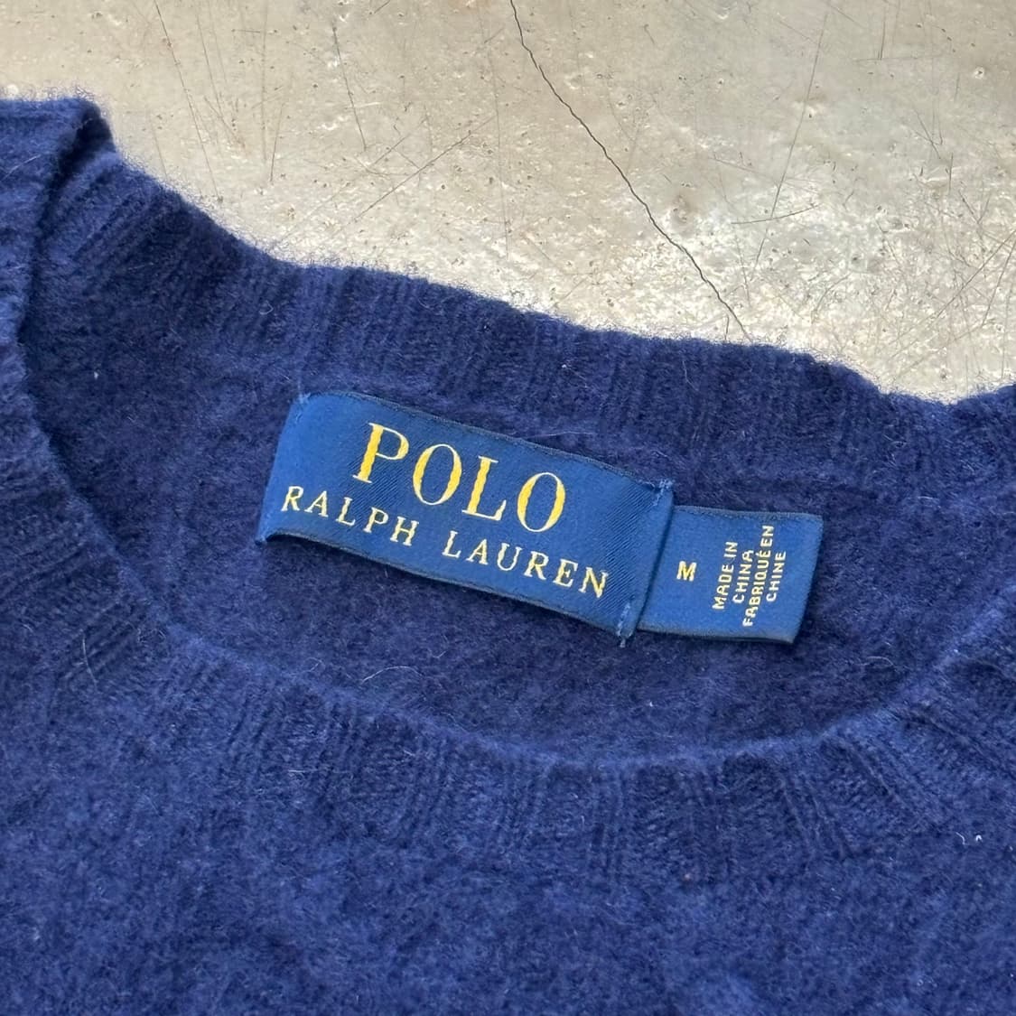 🫶🏻 폴로랄프로렌 여성용 Navy 니트 맨투맨 🫶🏻 상품이미지4