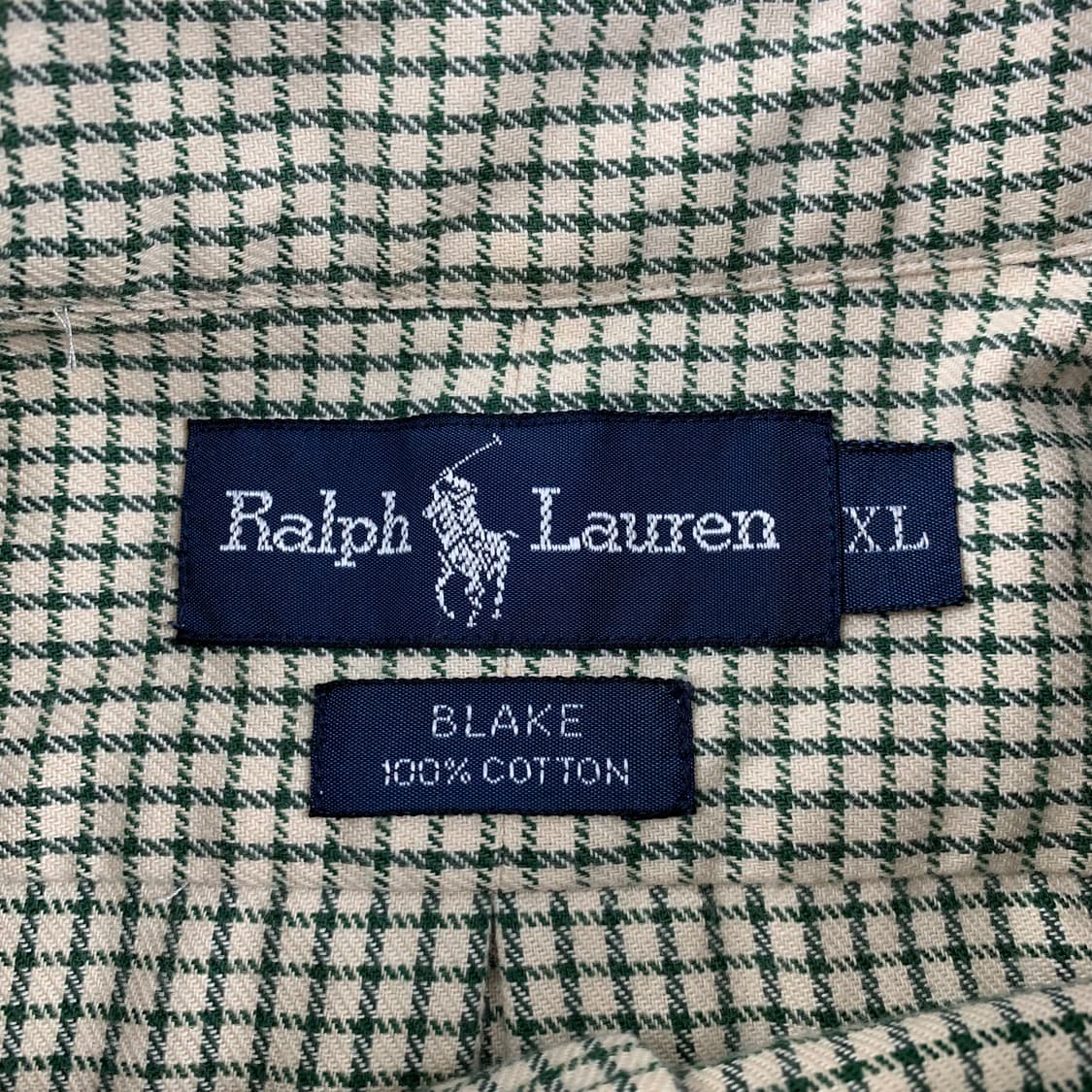 폴로 랄프로렌 포니로고 BLAKE 코튼 셰퍼드체크 셔츠  상품이미지6
