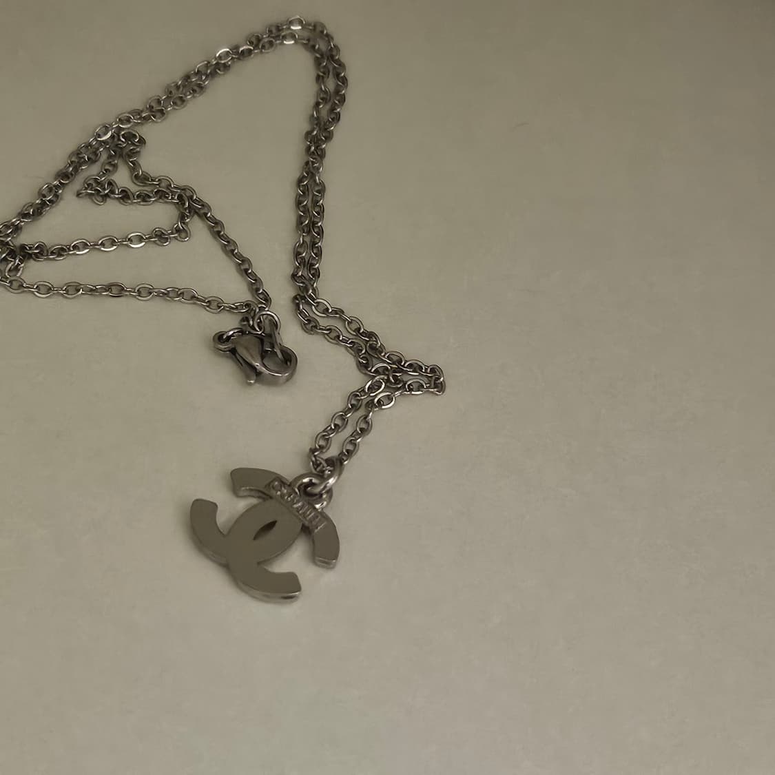 샤넬 925실버 빈티지 업사이클링 목걸이 상품이미지3