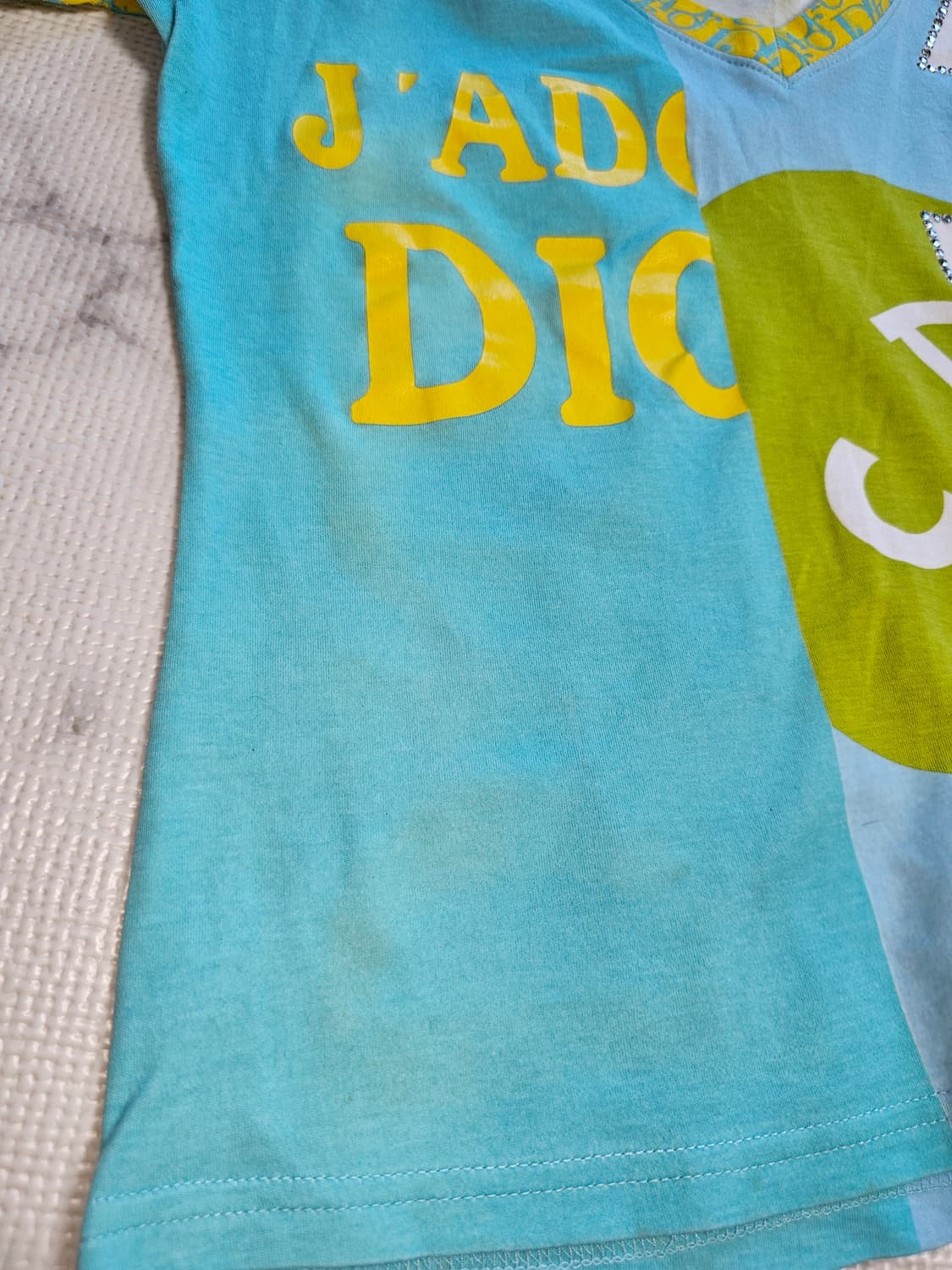 05SS Dior John Galliano Archive 큐빅 티셔츠 상품이미지9