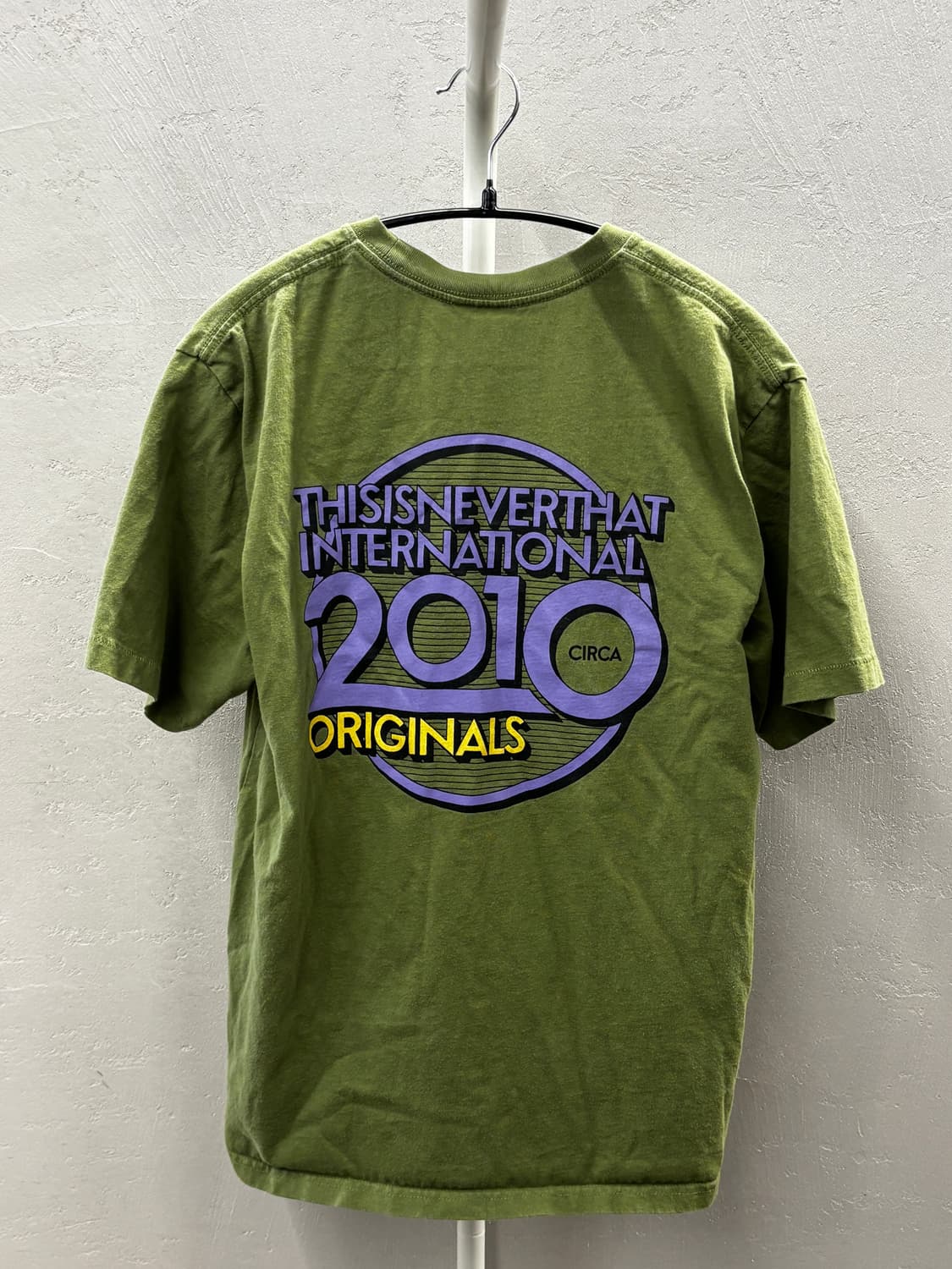 디스이즈네버댓 2010 Originals Tee Moss Green S 상품이미지7