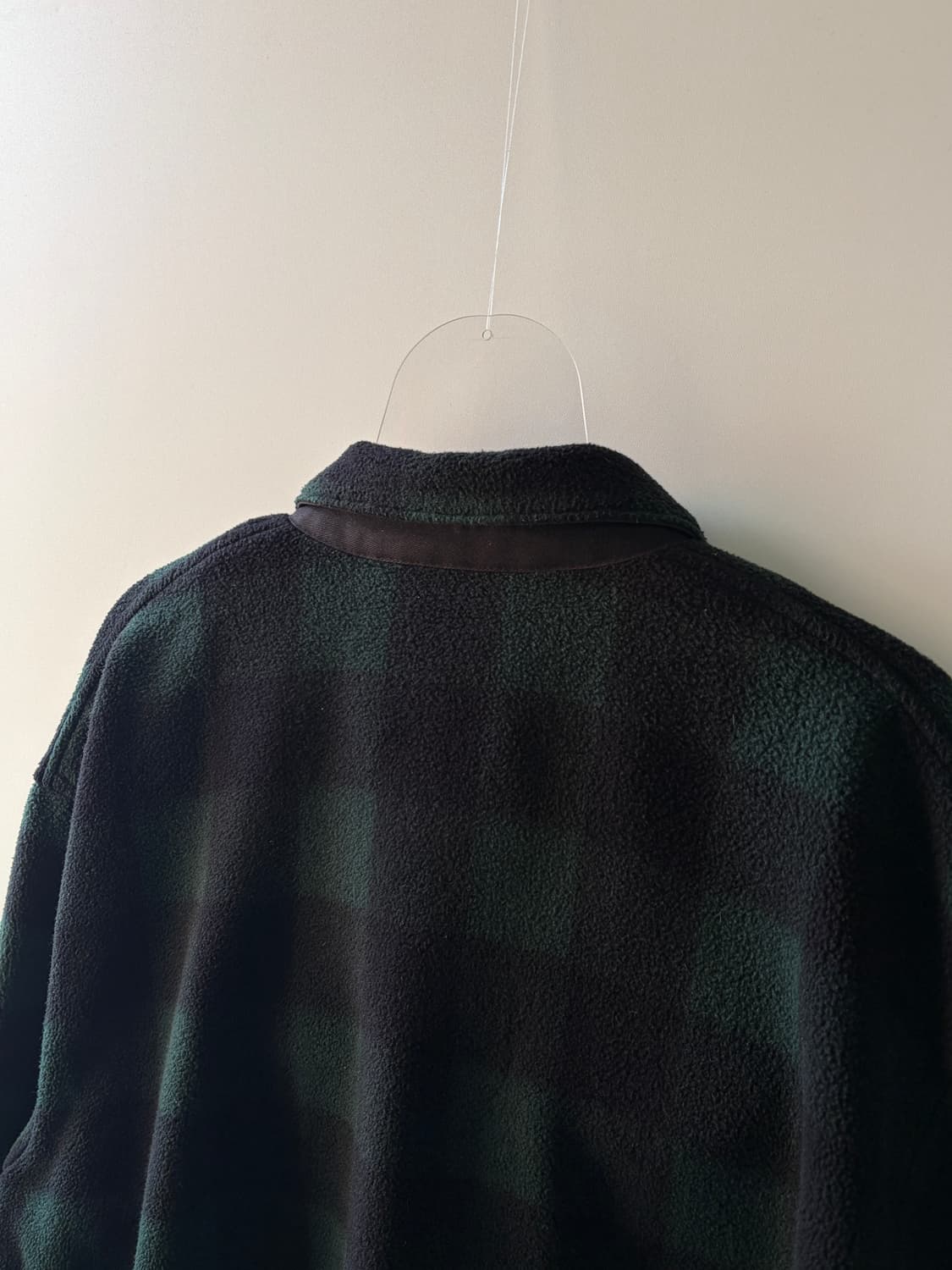 90s 폴로 블랙워치 플리스 집업 자켓 USA 상품이미지6