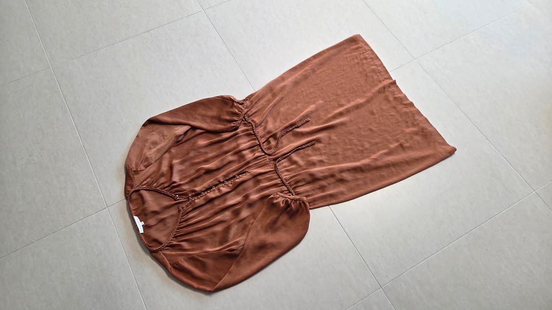 산드로 애니홀 브라운 롱 원피스  상품이미지8