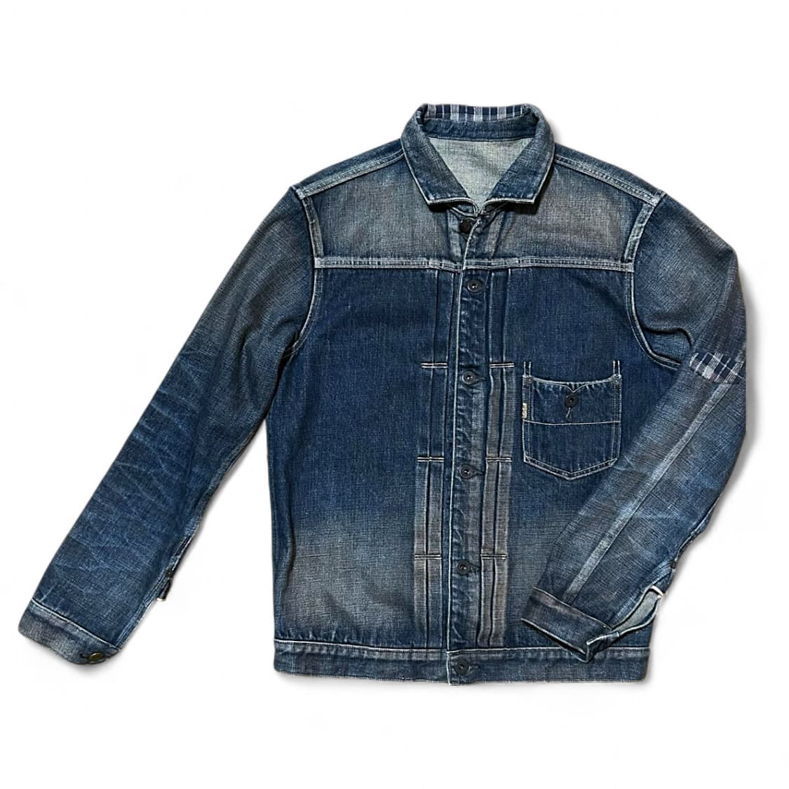 올드조 타입1 데님 트러커 자켓 상품이미지1