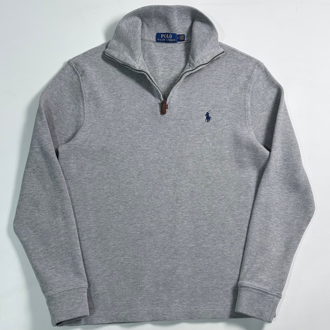 폴로 랄프로렌 그레이 반집업 상품이미지1