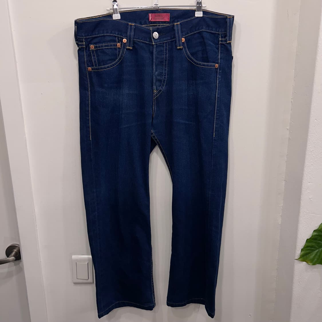 리바이스 아이코닉 TYPE1 진청 데님팬츠 상품이미지2